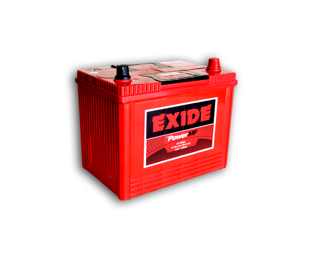 EXIDE BATTERY 12V 75Ah. This Car Battery is Suitable Suzuki, Honda, Toyota and Nissan vehicles. ignitionautomobiles.lk